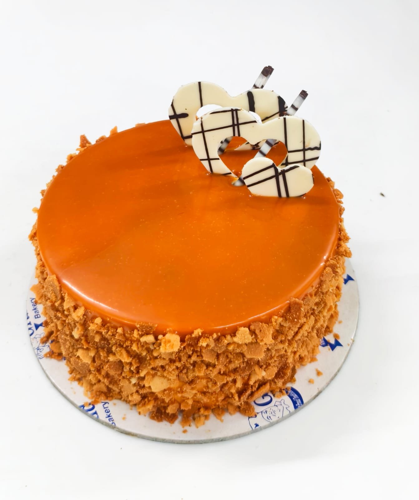 Caramel Almond Cake